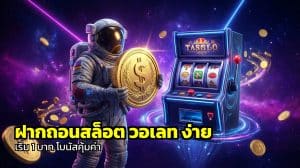 ฝากถอนสล็อต วอเลท ง่าย
